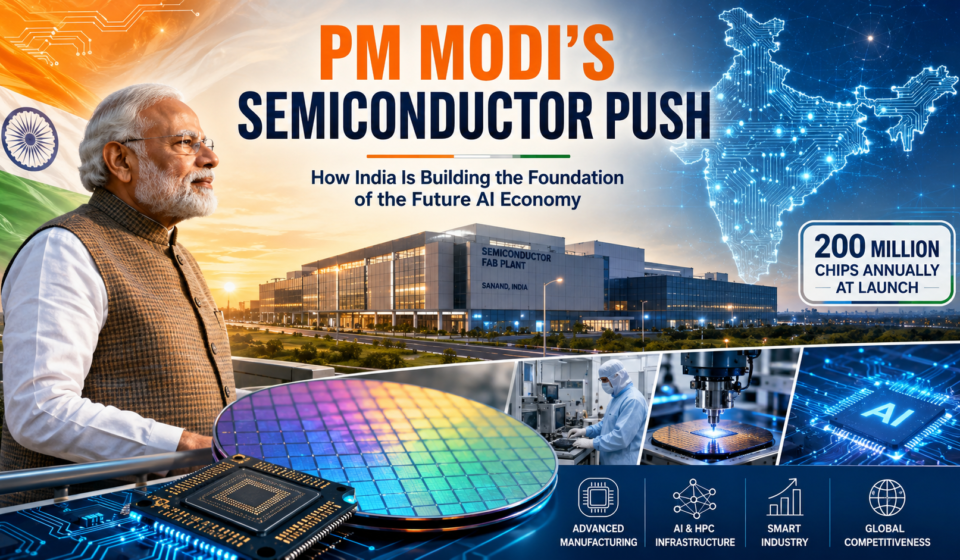 PM Modi's vision for semiconductor growth