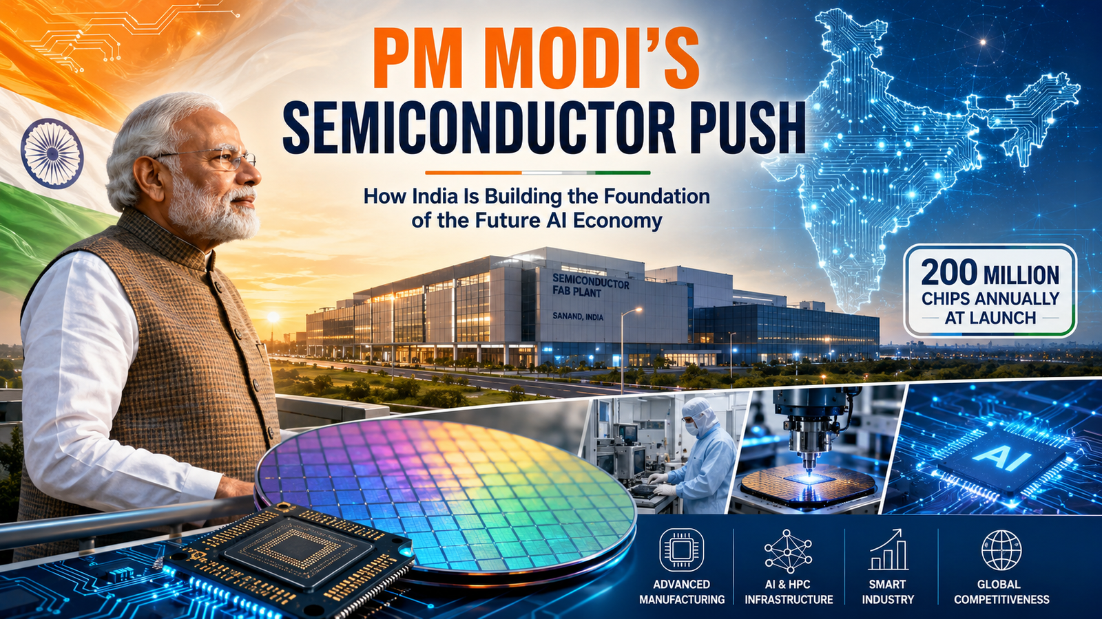 PM Modi's vision for semiconductor growth
