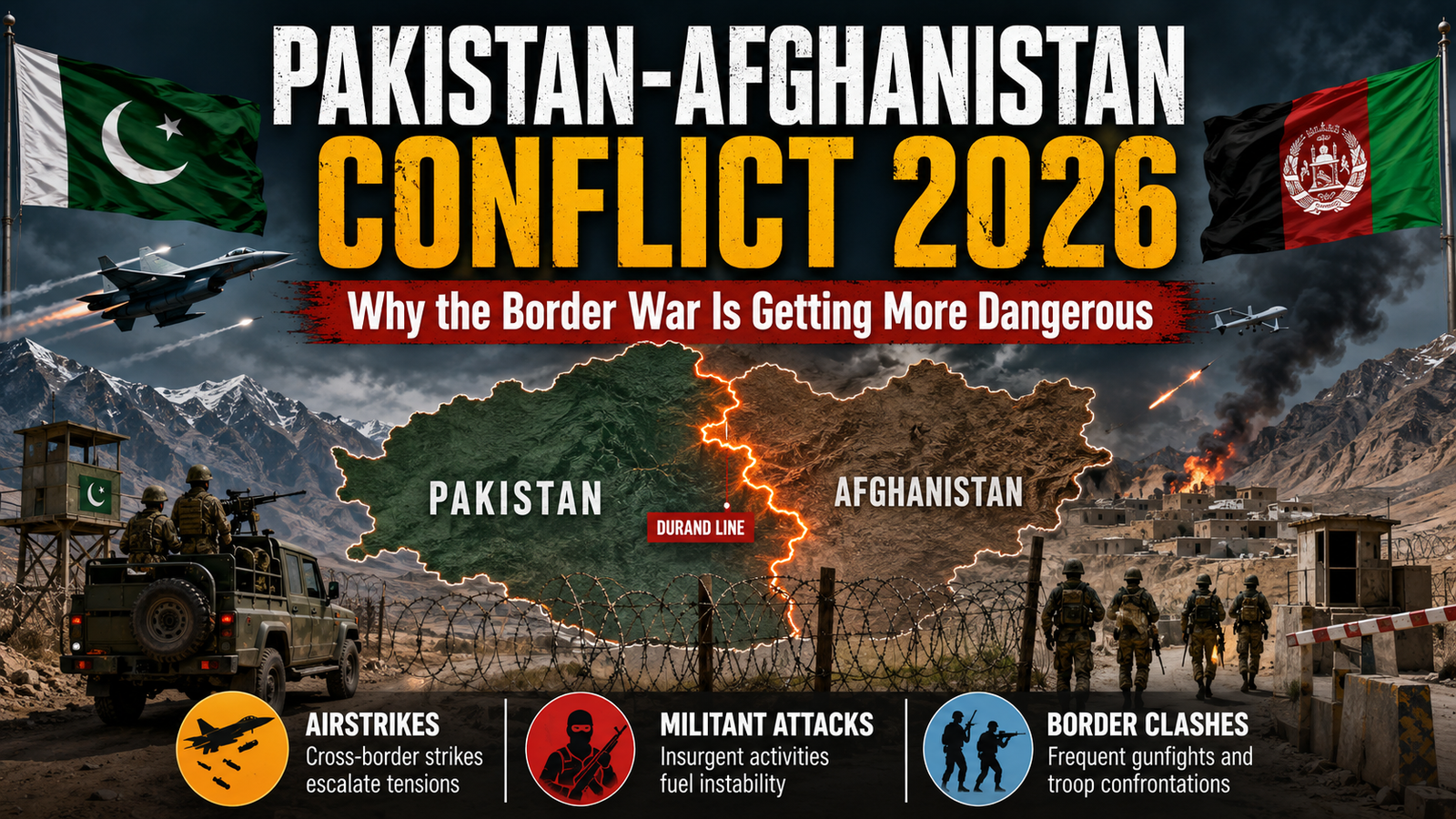 Pakistan-Afghanistan Conflict 2026 Why the Border War Is Getting More Dangerous