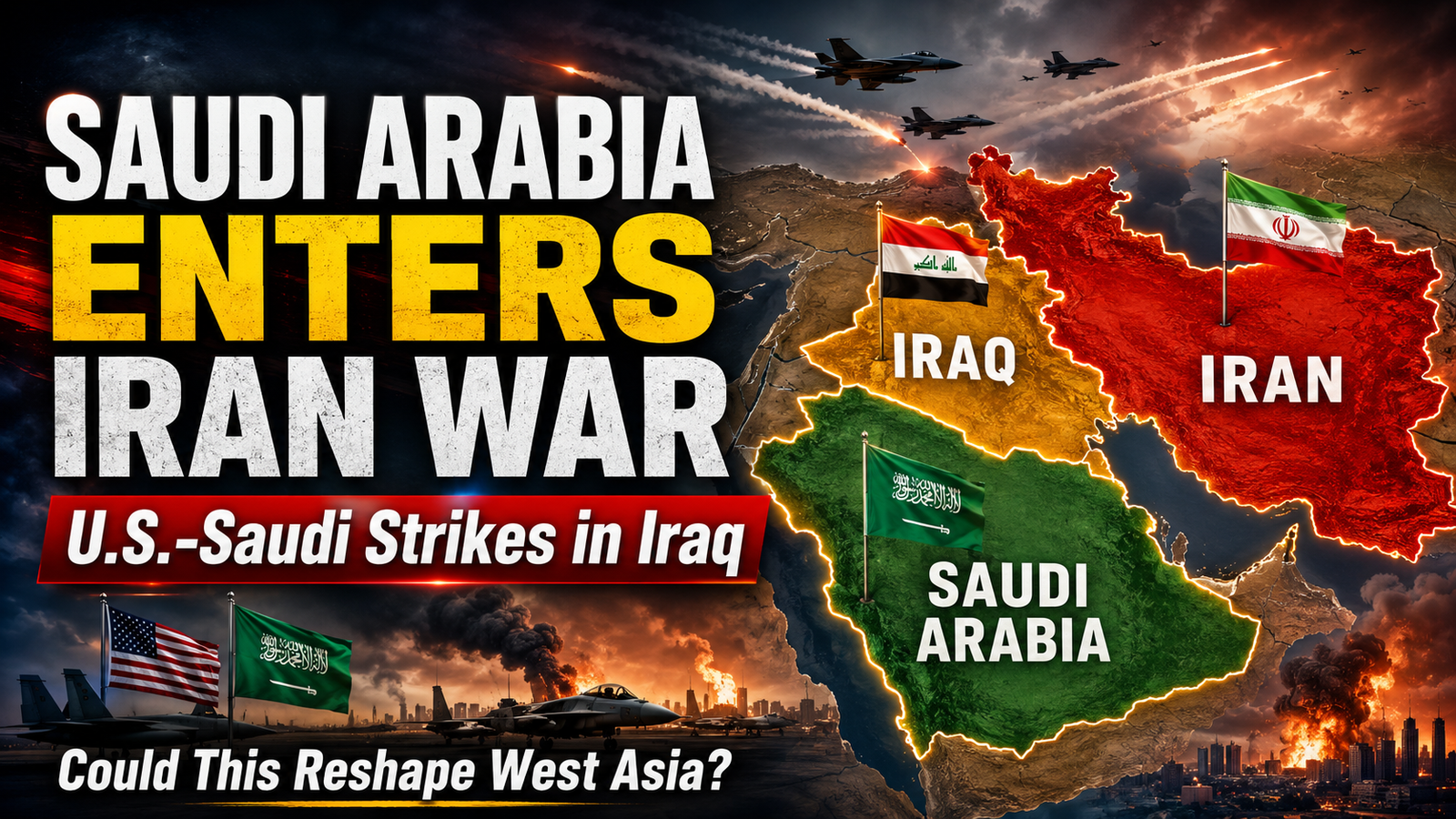 Saudi Arabia Enters Iran War