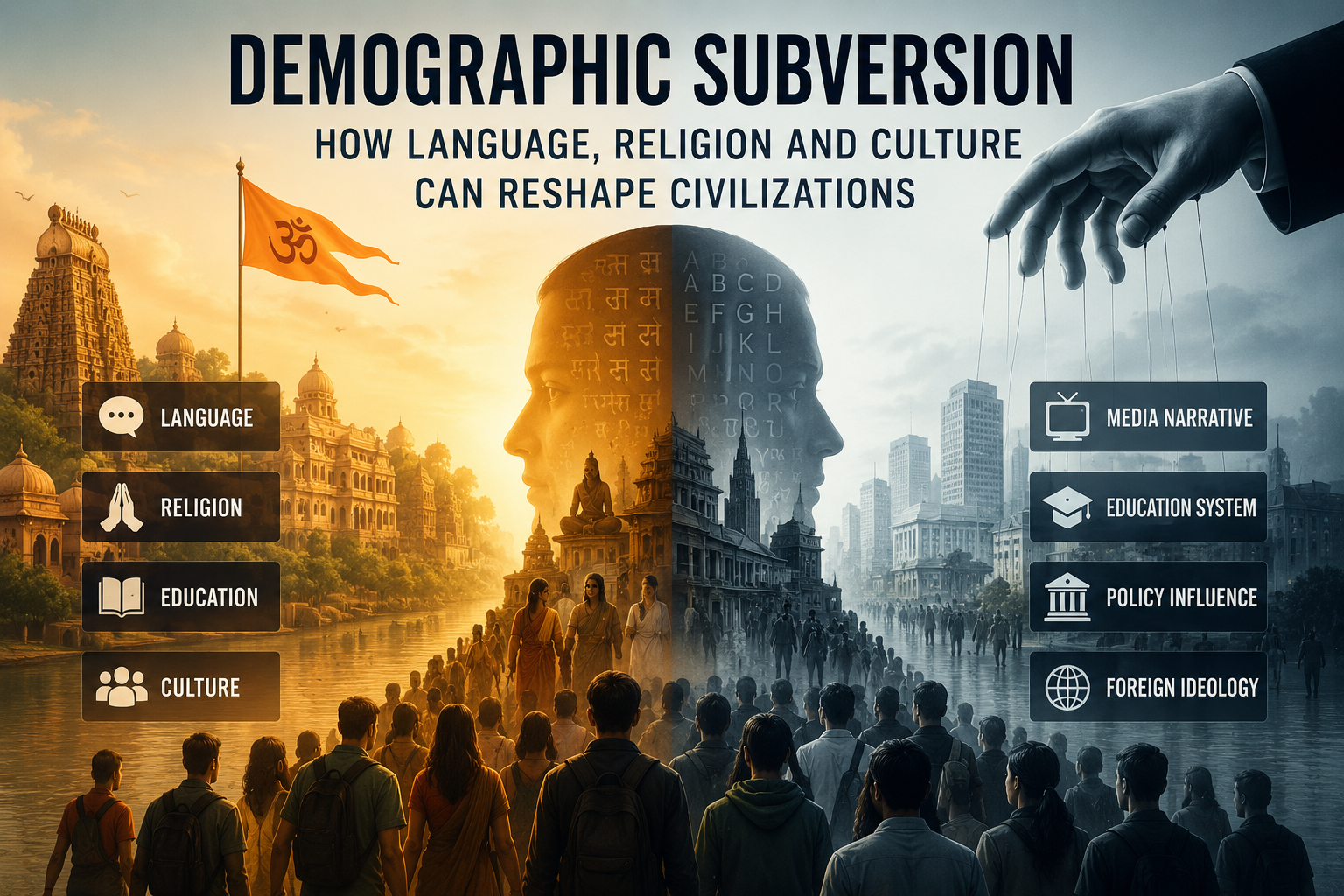 Societal change through language and culture