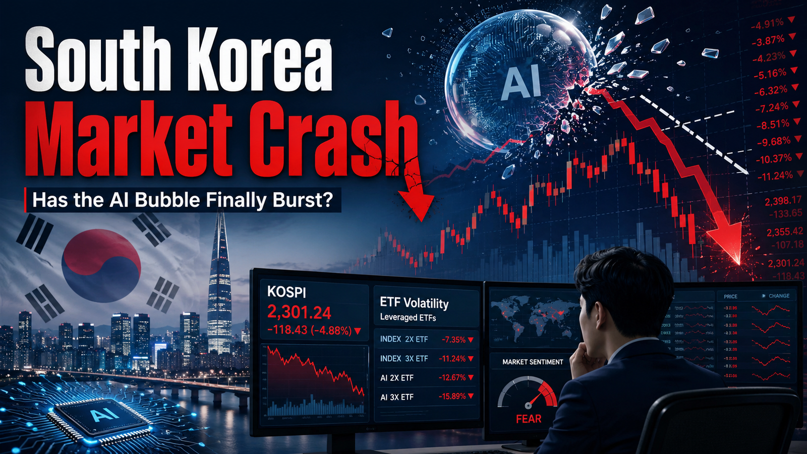 South Korea market crash aftermath