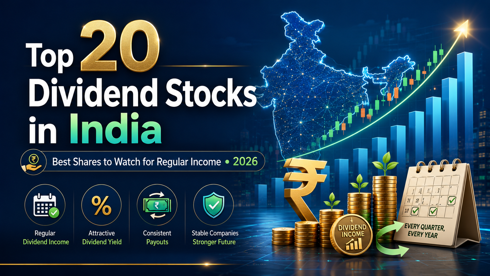 Top dividend stocks in India 2026
