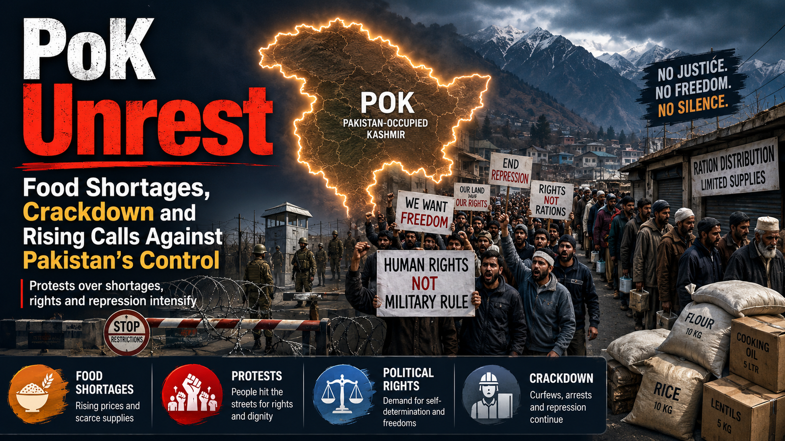 Unrest in Pakistan-Occupied Kashmir