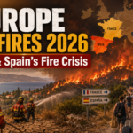 Wildfires ravage France and Spain 2026