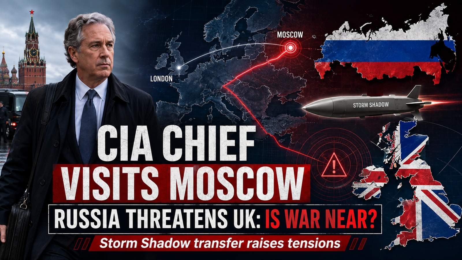 CIA Chief Visits Moscow Amid Rising Tensions