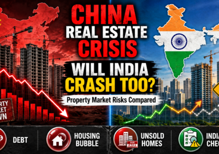 China–India Real Estate Risk Infographic