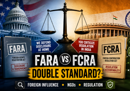FARA for America, FCRA for India Why Washington’s Objections Look Like a Double Standard
