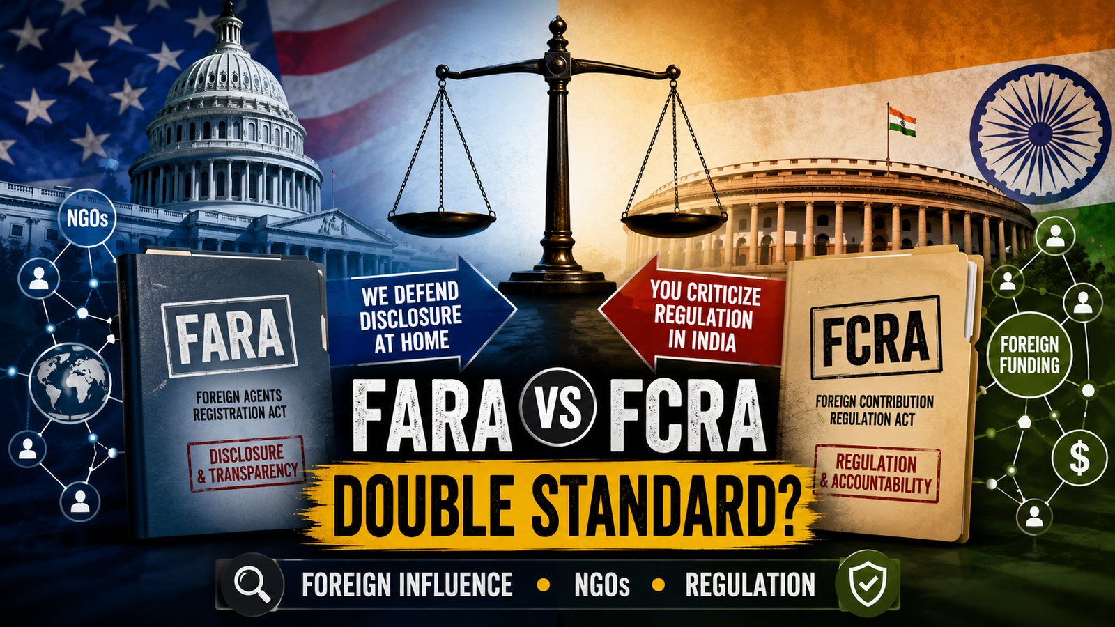 FARA for America, FCRA for India Why Washington’s Objections Look Like a Double Standard