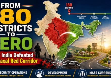 From 180 Districts to Zero How India Defeated the Naxal Red Corridor