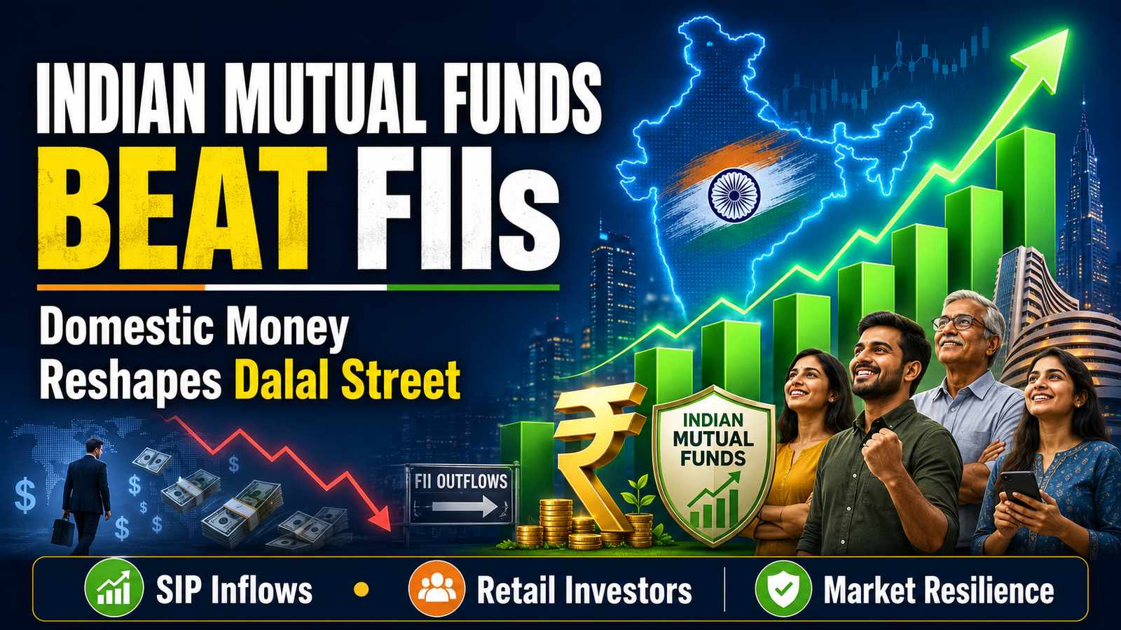 Indian Mutual Funds Are Beating FIIs at Their Own Game