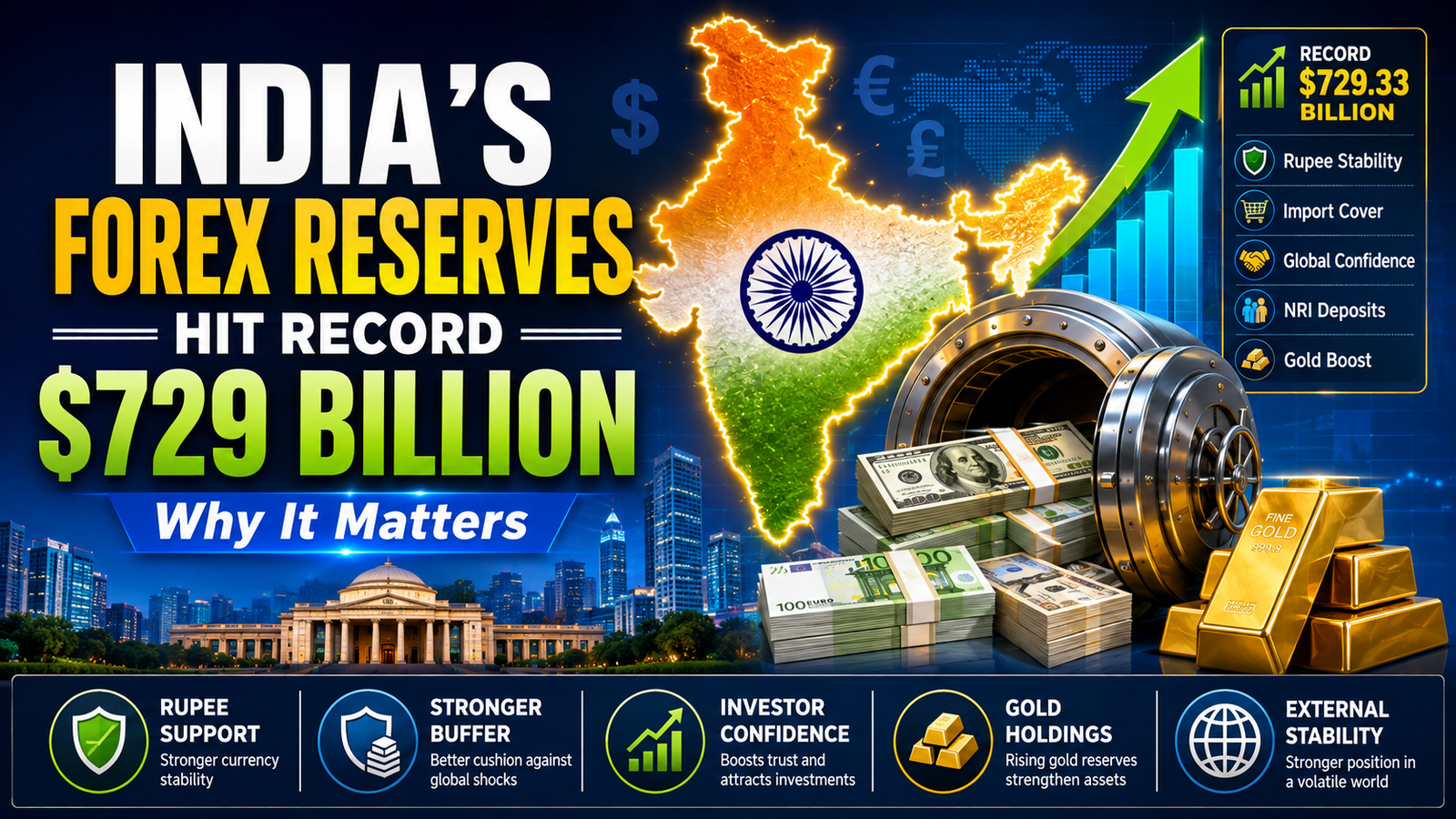 India’s Record Forex Reserves Surge