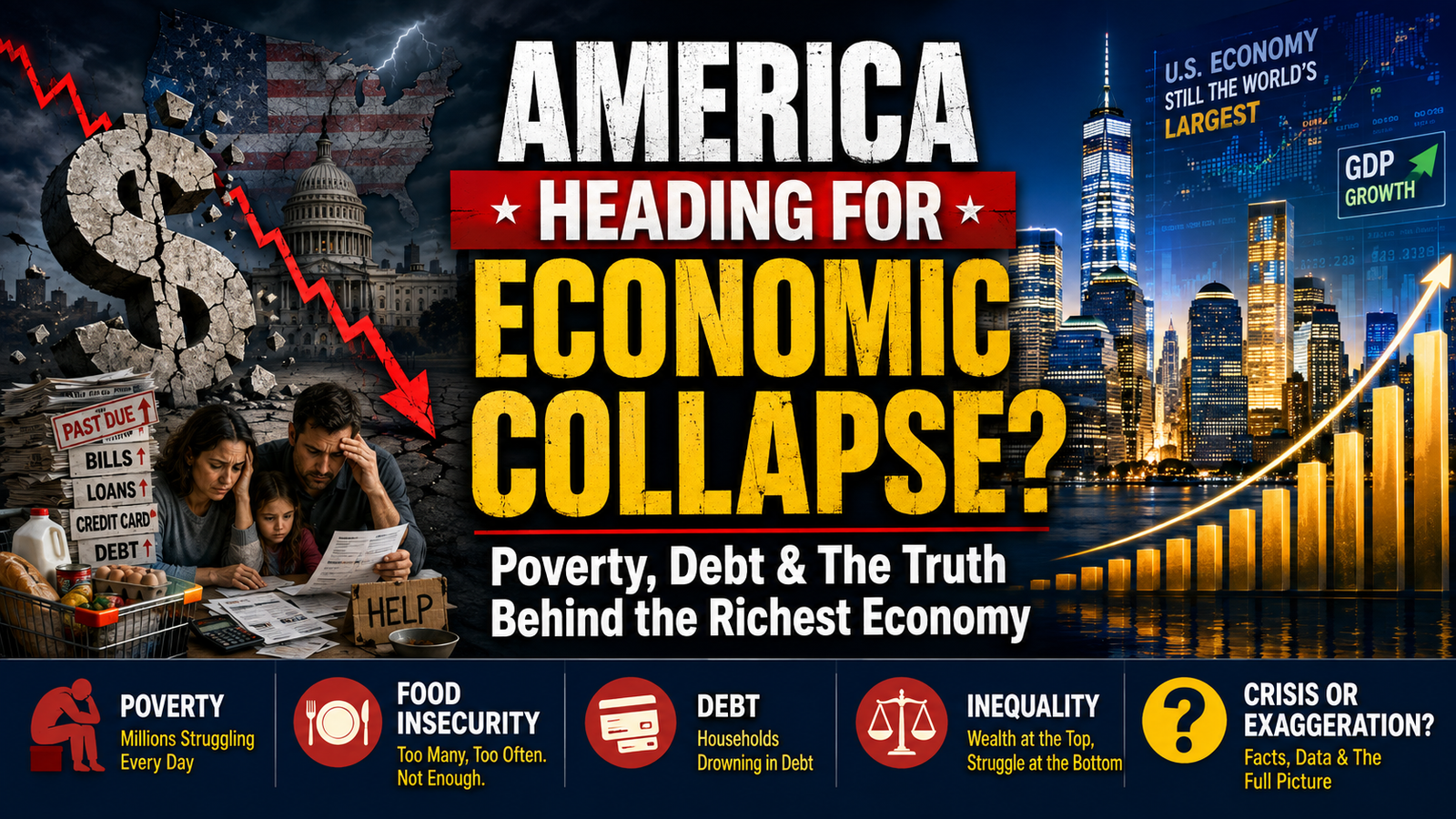 Is America Heading for Economic Collapse Poverty, Debt and the Truth Behind the World’s Richest Economy