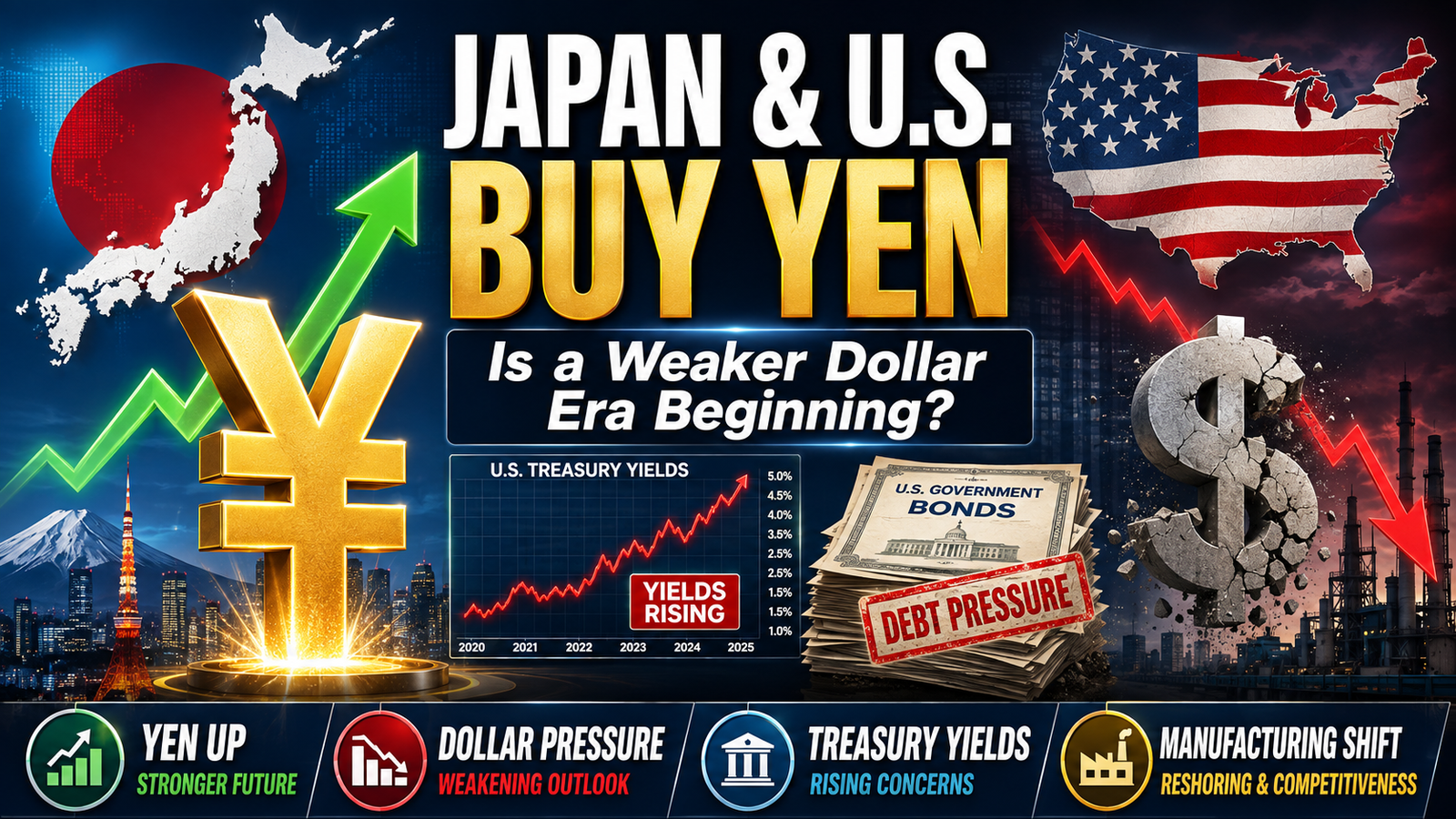 Japan and the US Buy Yen Is a Weaker Dollar Era About to Begin
