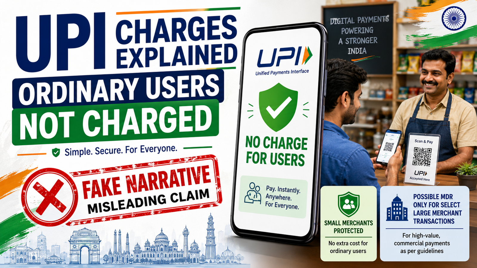 New UPI Payment Charges Explained No, Ordinary Users Are Not Being Charged