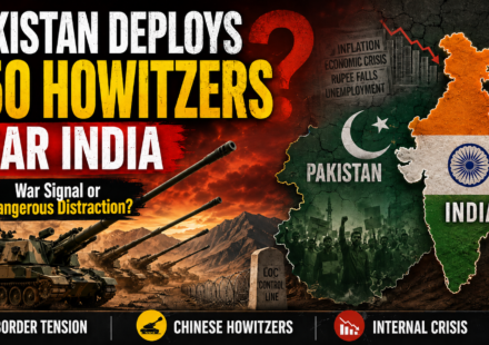 Pakistan Deploys 250 Howitzers Near India War Signal or Dangerous Distraction