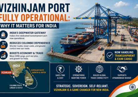 Vizhinjam Port India’s Maritime Game Changer
