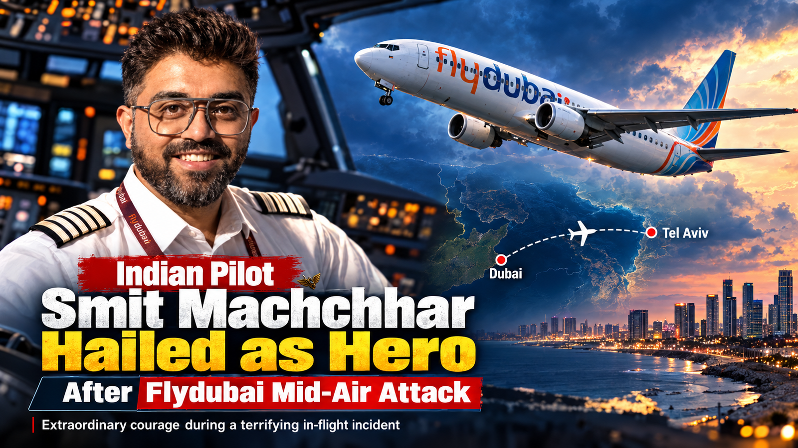 Indian Pilot Hailed as Hero