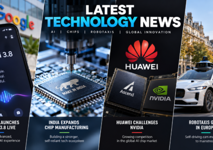 Latest Technology News AI, Chips and Robotaxis