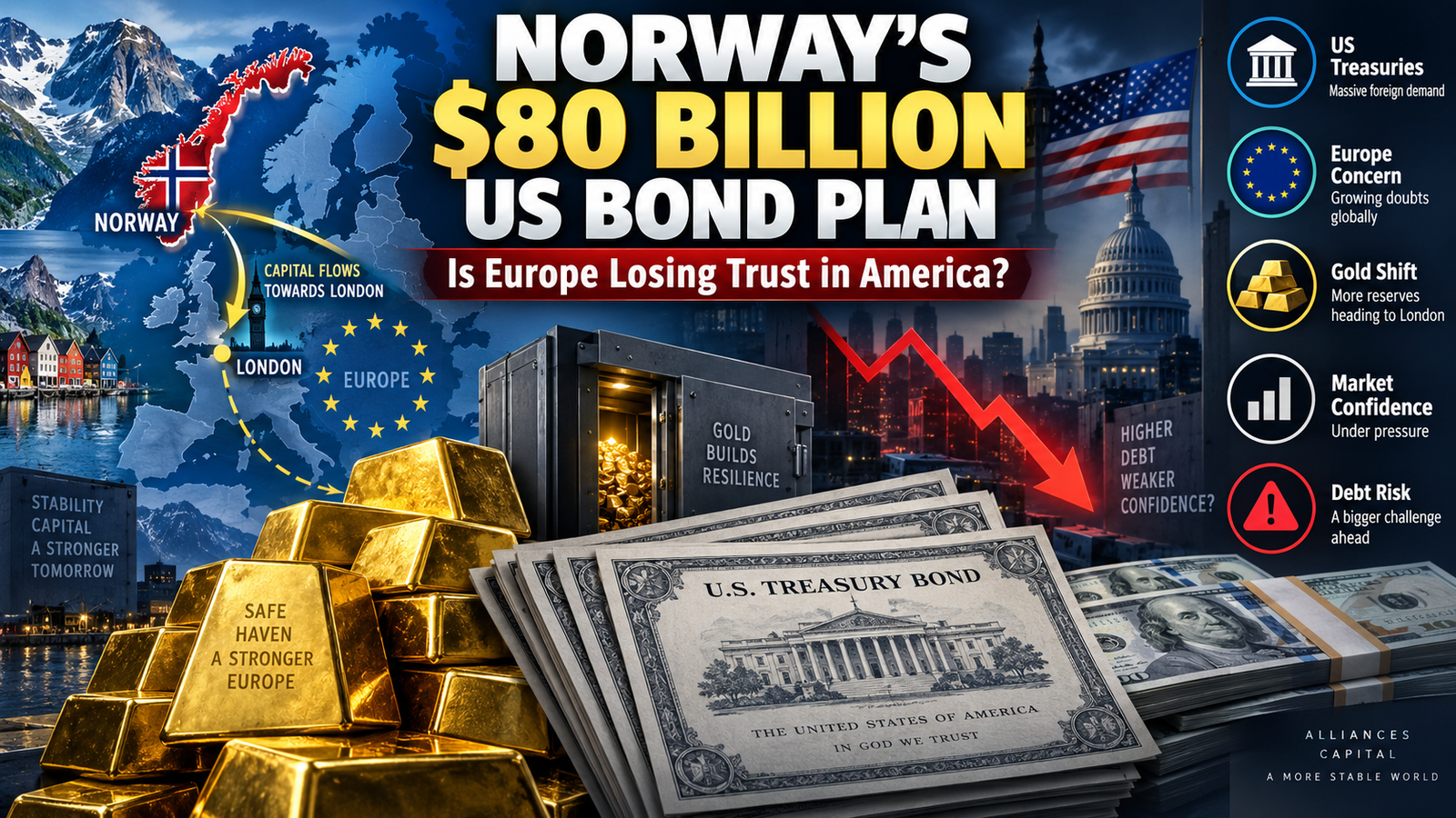 Norway’s $80 Billion Bond Shift