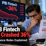 PB Fintech Shares Crash 36%