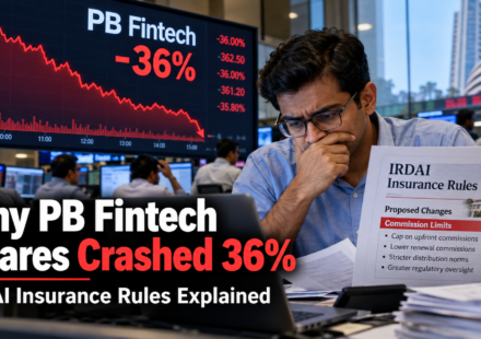 PB Fintech Shares Crash 36%