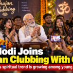 PM Modi Joins Bhajan Clubbing With Gen Z