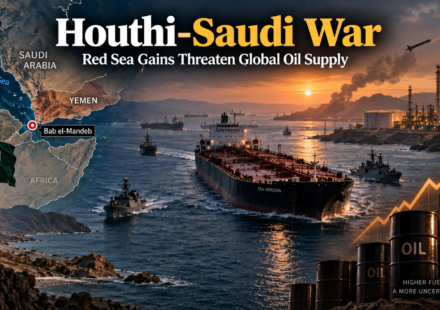 Red Sea Oil Crisis at Bab el-Mandeb