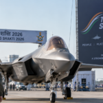 Tarang Shakti Airshow Stealth Fighter on the Tarmac