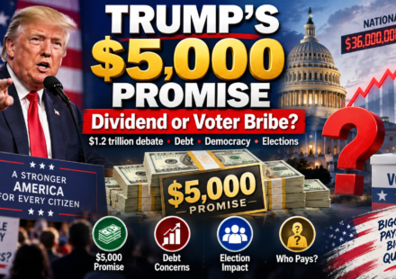 Trump’s $5,000 Promise Debt and Democracy