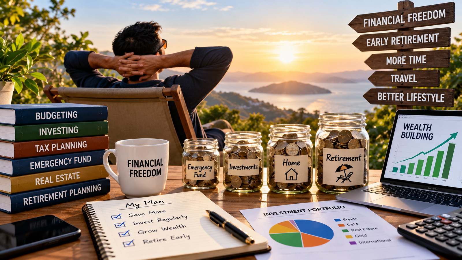 How a Salaried Person Can Retire Early