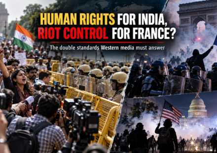 Human Rights for India, Riot Control for France? The Double Standards Western Media Must Answer