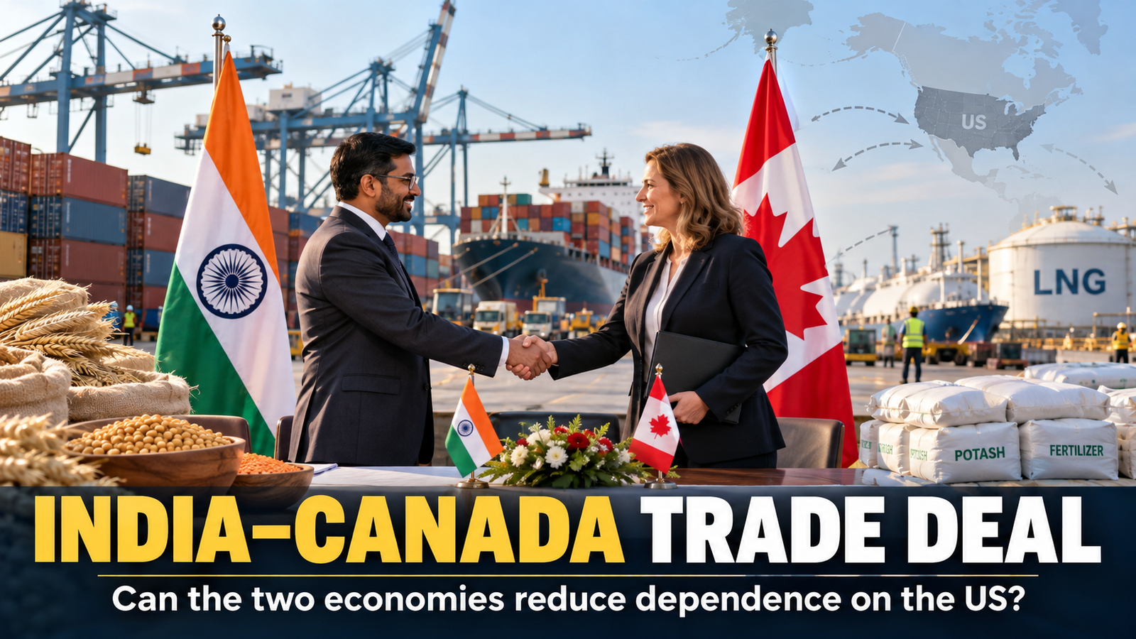 India–Canada Trade Deal at Port