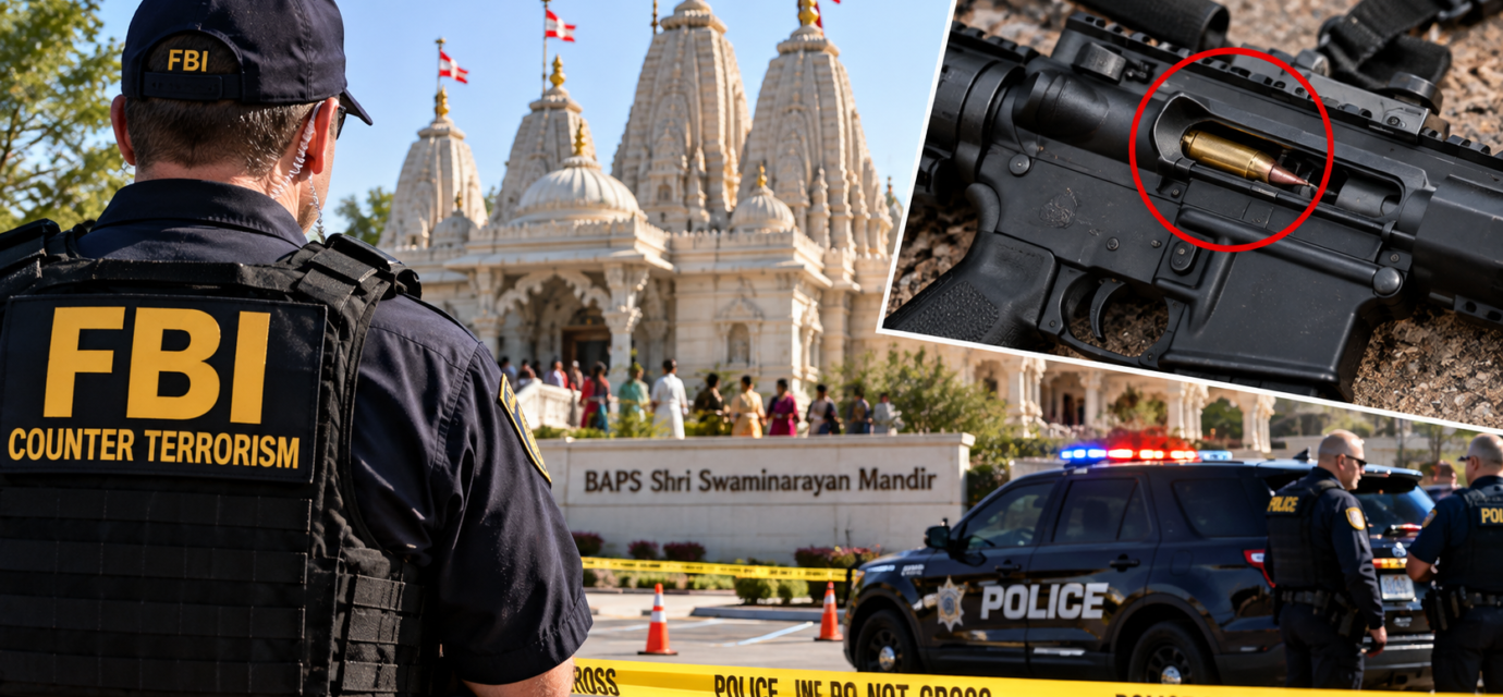 A planned terror attack on a Hindu temple by neo-Nazi suspect Alexandros Paporakis was thwarted when his firearm jammed.