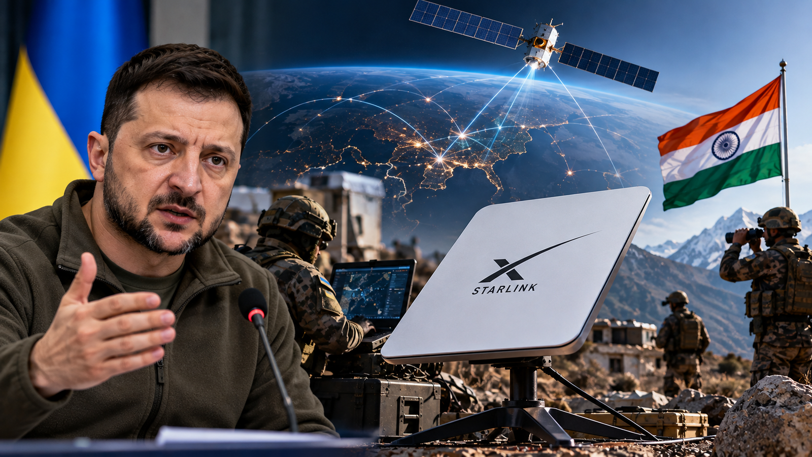Zelenskyy, Starlink, and Global Frontlines